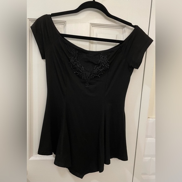 Punk Rave Spiderweb Top - Picture 5 of 6